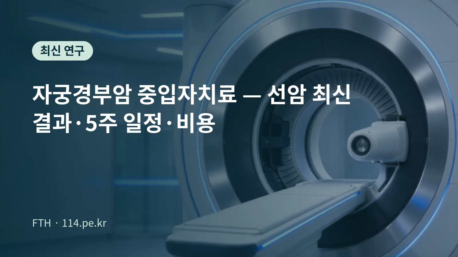 宫颈癌重离子治疗概念图