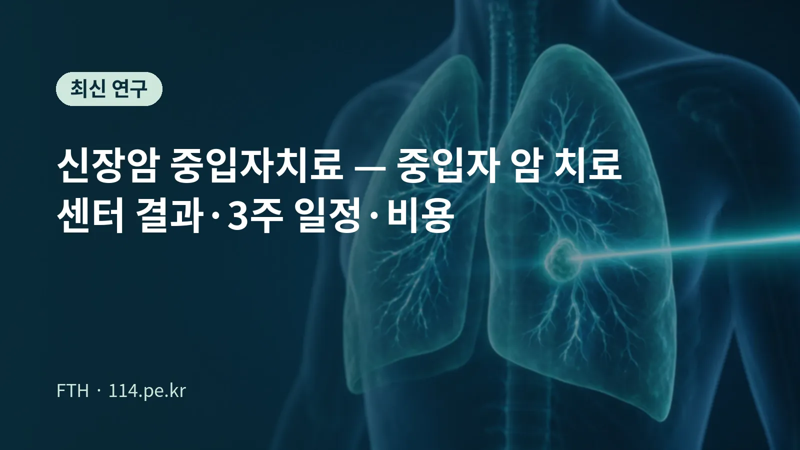 重离子束汇聚于体内肿瘤的概念图